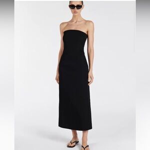 DISSH Black Strapless Dress